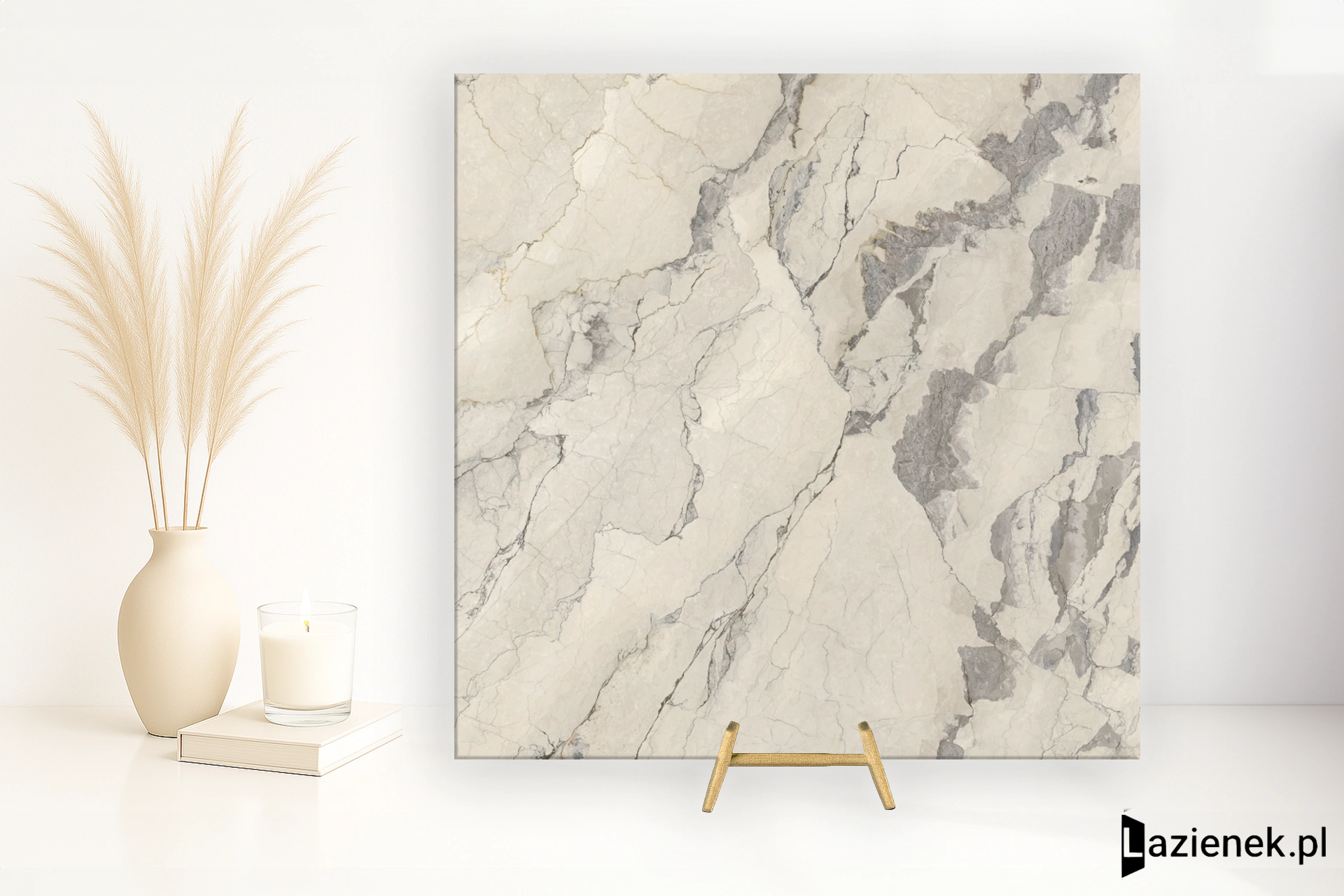 Graniti Fiandre Marble Lab Camouflage naturalna 120x120 cm gr. 8 mm - płytka rektyfikowana / AS307X8120